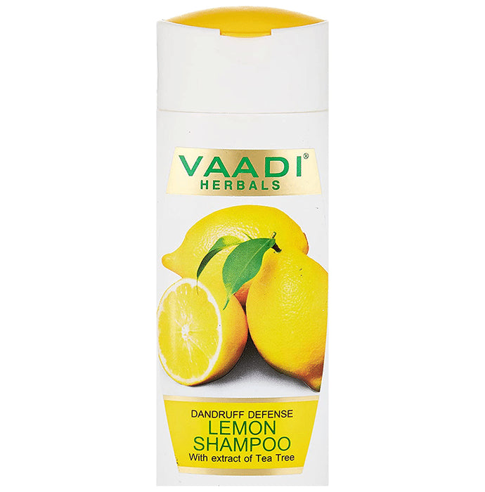 Vaadi Herbals Dandruff Defense Lemon Shampoo with extract of Tea Tree - Classic Derma