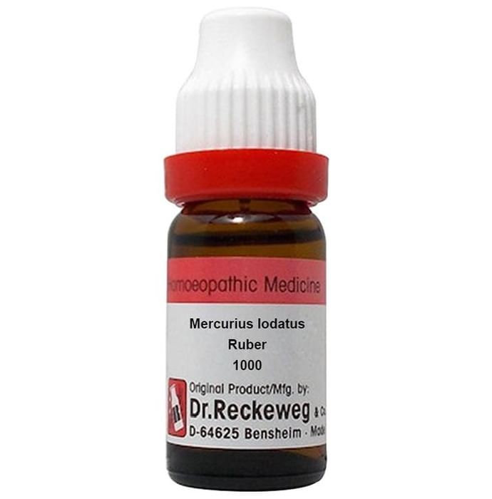 Dr. Reckeweg Mercurius Iodatus Ruber Dilution 1000 CH - Classic Derma