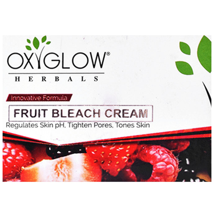 Oxyglow Herbals Fruit Bleach Cream - Classic Derma