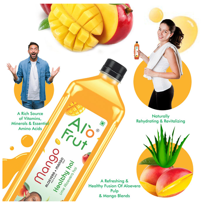 Alo Frut Mango Aloevera Juice