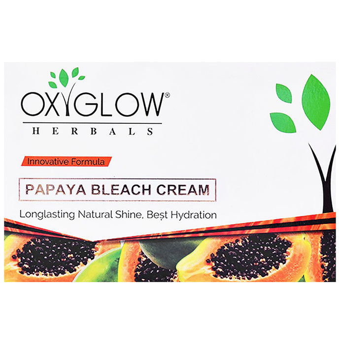 Oxyglow Herbals Papaya Bleach Cream - Classic Derma