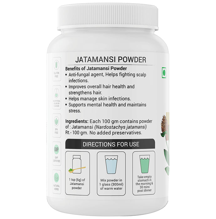 Krishna's Herbal & Ayurveda Jatamansi Powder