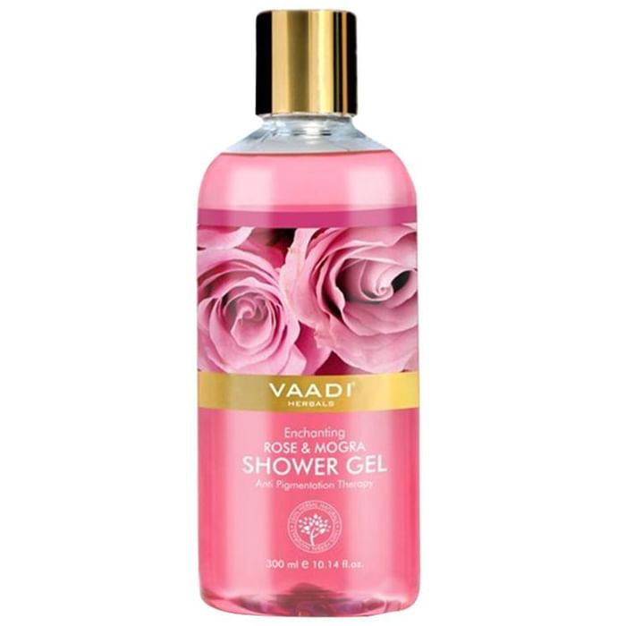 Vaadi Herbals Value Pack of Enchanting Rose & Mogra Shower Gel - Classic Derma