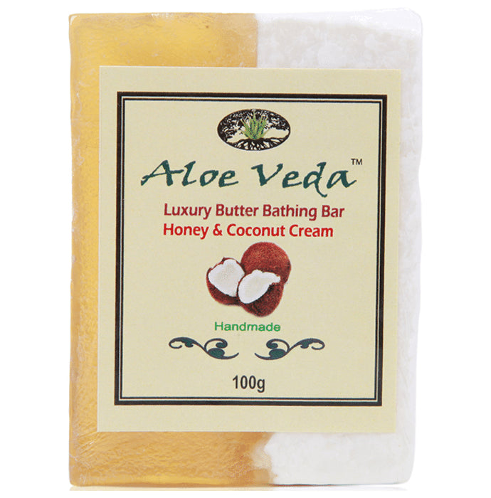 Aloe Veda Honey and Coconut Cream Luxury Butter Bar - Classic Derma