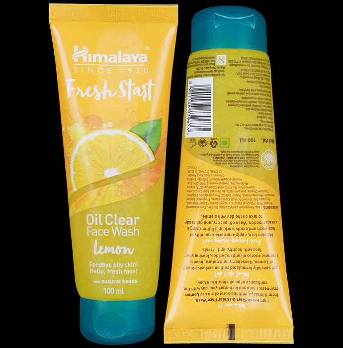 Himalaya Personal Care Fresh Start Oil Clear Lemon Face Wash - Classic Derma
