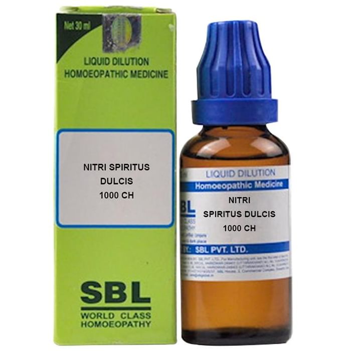 SBL Nitri Spiritus Dulcis Dilution 1000 CH - Classic Derma