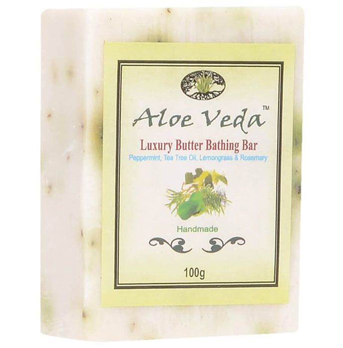 Aloe Veda Peppermint Tea tree Oil Lemongrass and Rosemary Luxury Butter Bar - Classic Derma