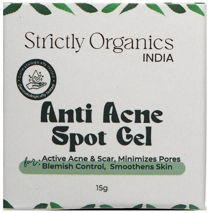 Strictly Organics India Anti Acne Spot Gel - Classic Derma