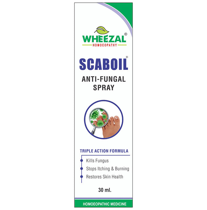 Wheezal Scaboil Antifungal Spray - Classic Derma