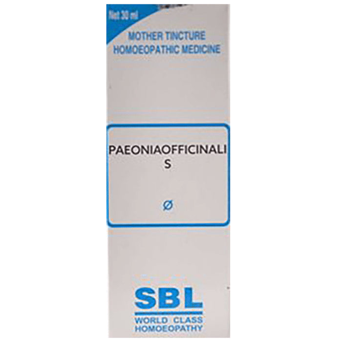 SBL Paeonia Officianalis Mother Tincture Q - Classic Derma