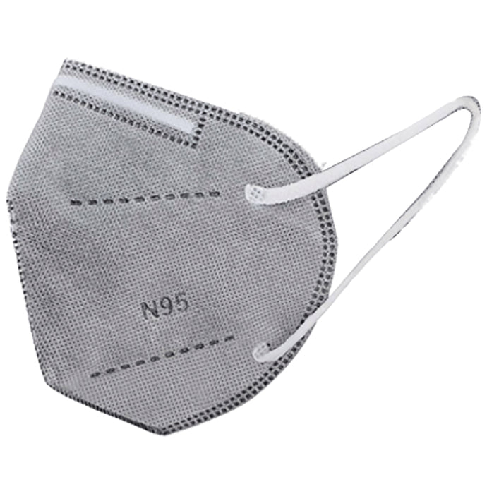Lioncrown 5 Layer Reusable,Washable Outdoor Anti-Pollution, Dust Face Mask 5 Blue & 5 Grey