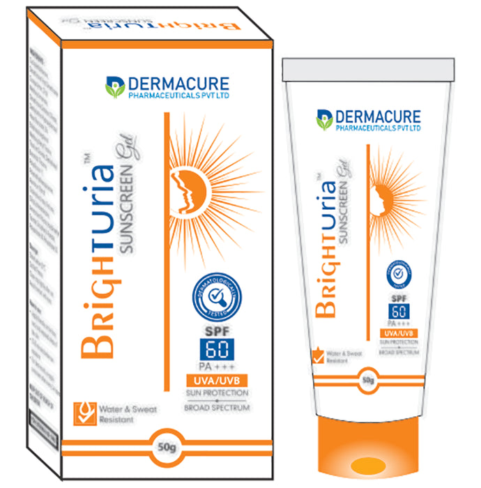 Brighturia Sunscreen Gel SPF 60 - Classic Derma