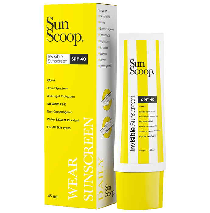 Sun Scoop Invisible Body Sunscreen SPF 40 PA+++ - Classic Derma
