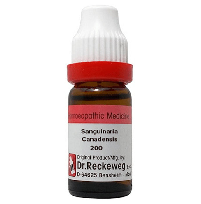 Dr. Reckeweg Sanguinaria Canadensis Dilution 200 CH - Classic Derma