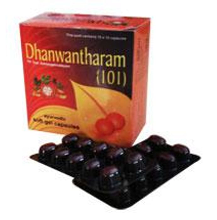 Vaidyaratnam Dhanwantharam 101 Soft Gel Capsule - Classic Derma
