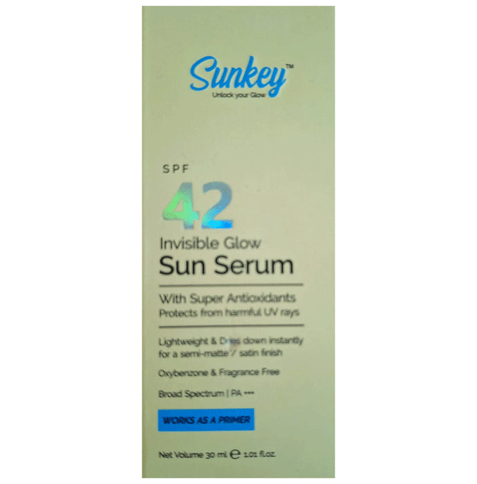 Sunkey SPF 42 PA+++ Invisible Glow Serum - Classic Derma