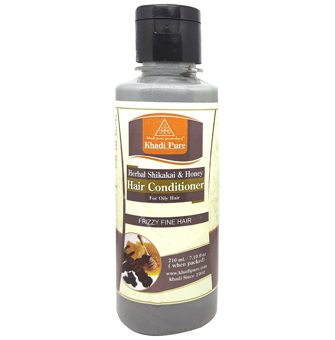 Khadi Pure Herbal Shikakai & Honey Hair Conditioner - Classic Derma