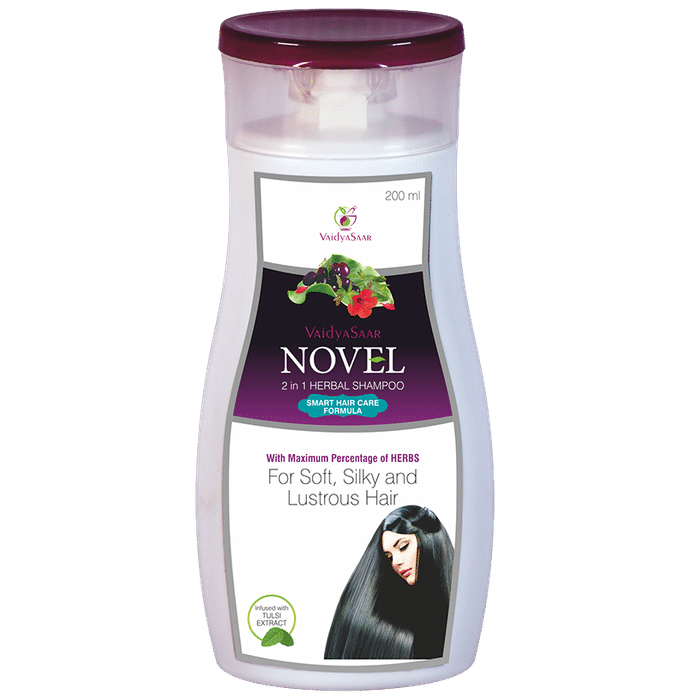 Vaidyasaar Novel 2 in 1 Herbal Shampoo - Classic Derma