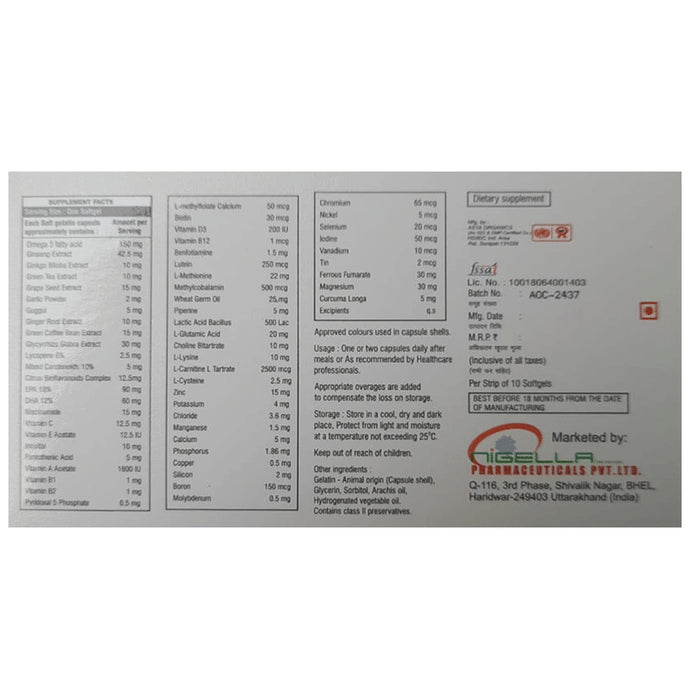 Lyconig XT Softgel Capsule
