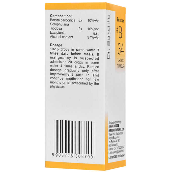 Bakson B34 Tumour Drop