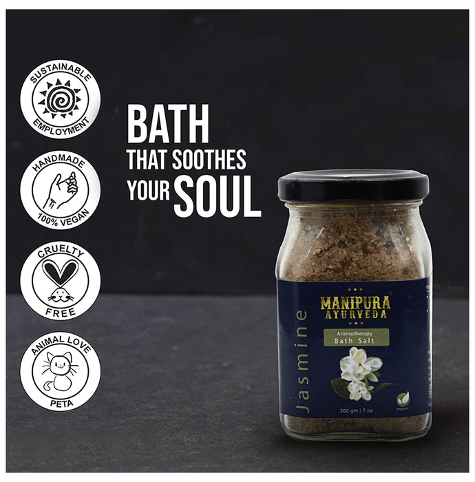 Manipura Ayurveda Aromatherapy Bath Salt Jasmine