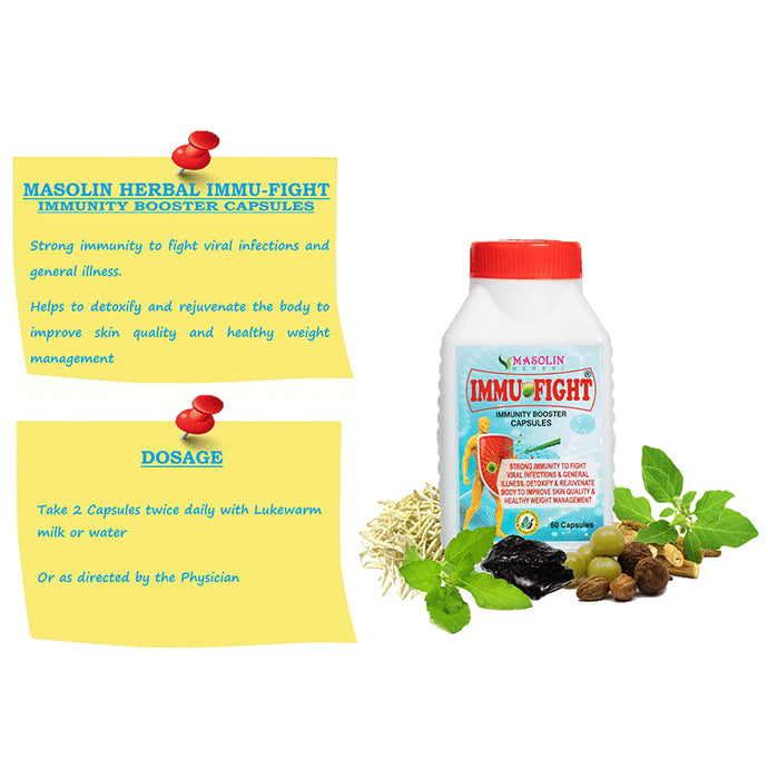 Masolin Herbal Immu Fight Capsule (60 Each)