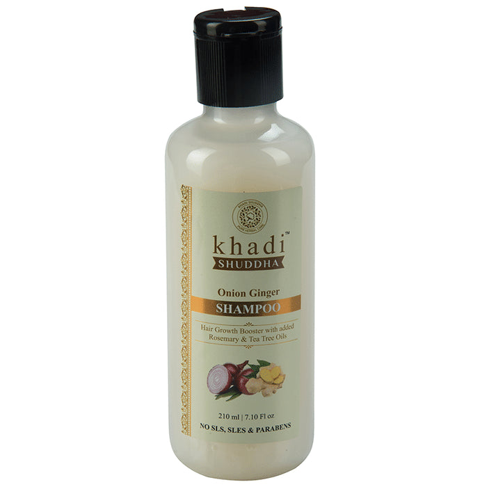 Khadi Shuddha Onion Ginger Shampoo - Classic Derma