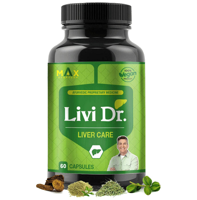 Max Ayurveda Livi Dr. Liver Care Capsule