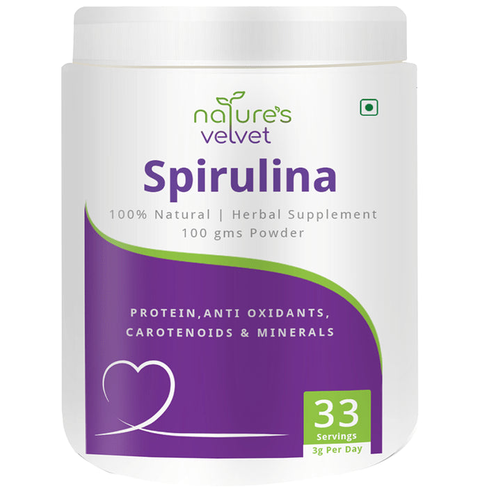 Nature's Velvet Spirulina Powder - Classic Derma