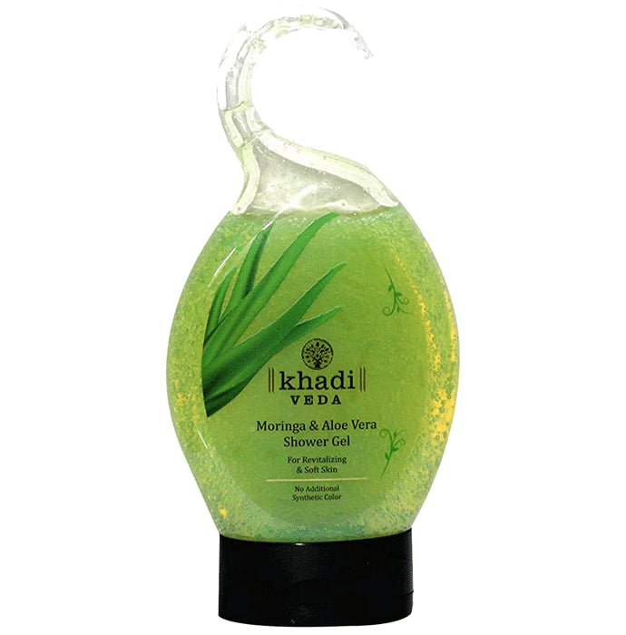 Khadi Veda Moringa & Aloe Vera Shower Gel - Classic Derma