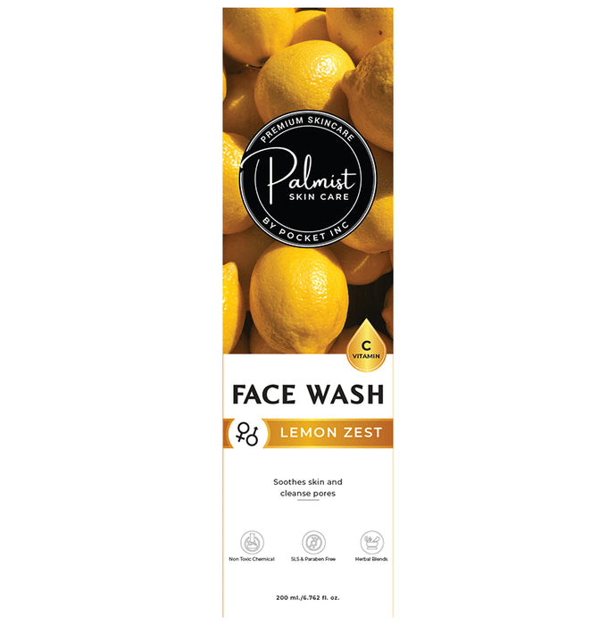 Palmist Face Wash Lemon Zest - Classic Derma
