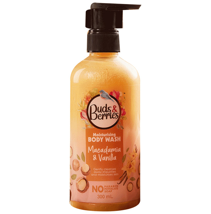 Buds & Berries Moisturising Body Wash Shea Butter & Argan Oil - Classic Derma