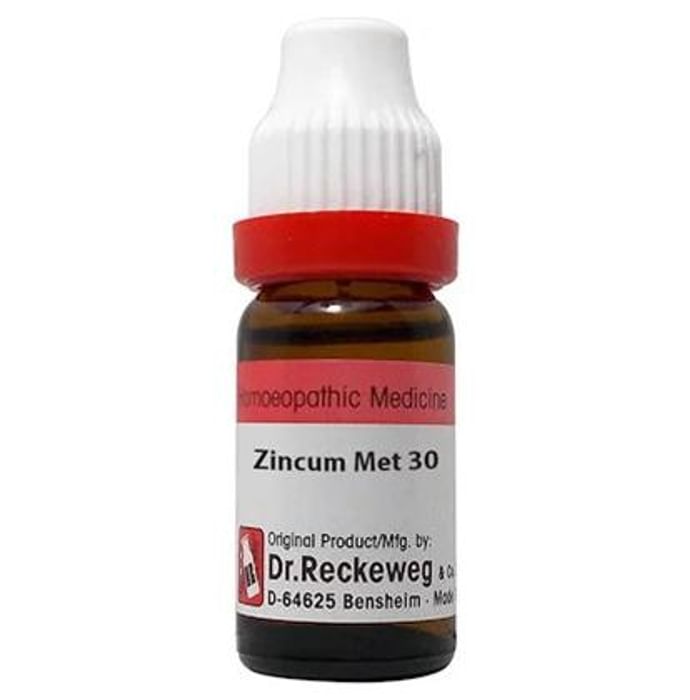 Dr. Reckeweg Zincum Met Dilution 30 CH - Classic Derma