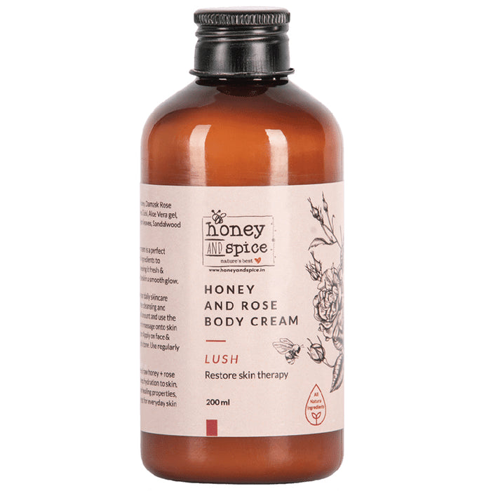 Honey and Spice Honey and Rose Body Cream Lush - Classic Derma