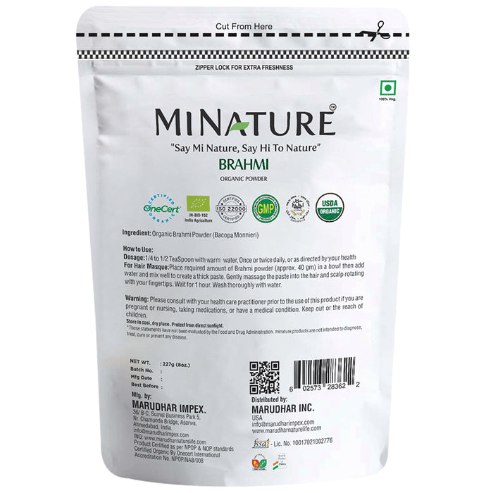 Minature Brahmi Organic Powder