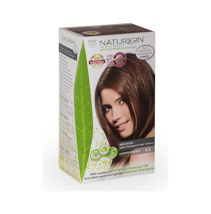 Naturigin Permanent Hair Colour Copper Brown - Classic Derma
