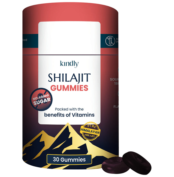 Kindly Health Shilajit Gummies No Added Sugar - Classic Derma