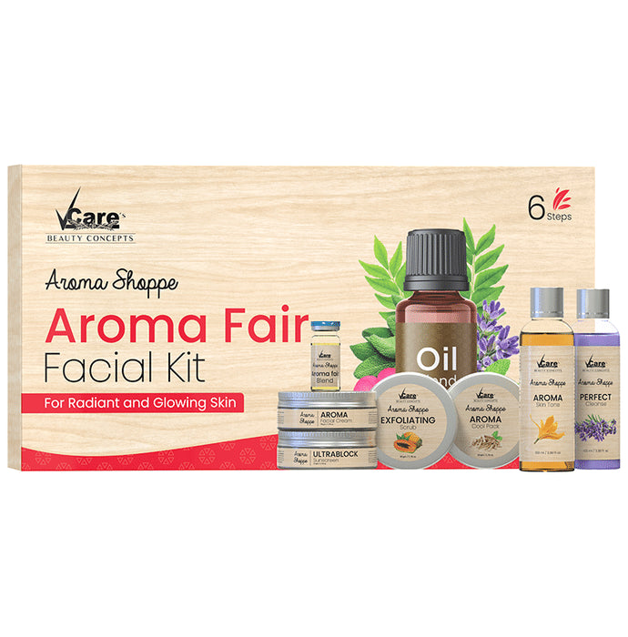 VCare Aroma Fair Facial Kit (150gm Each) - Classic Derma
