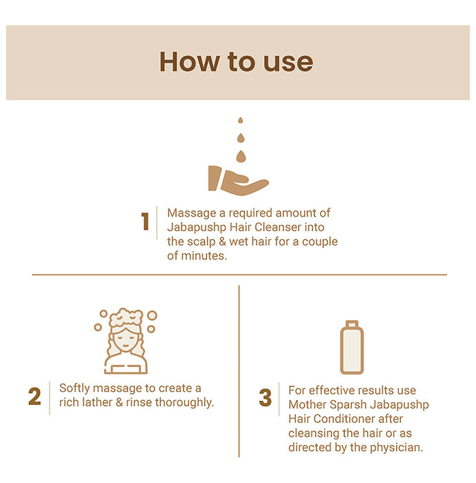 Mother Sparsh Jabapushp Hair Cleanser