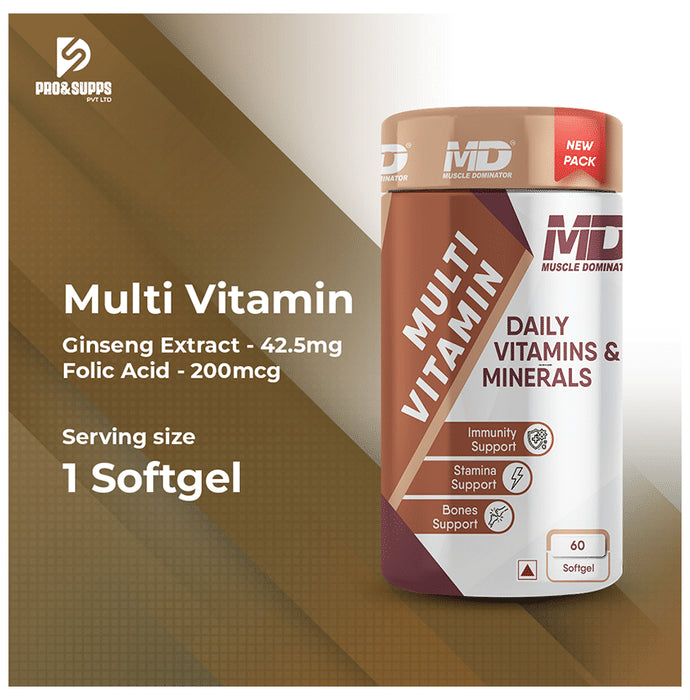 Muscle Dominator Multi Vitamin Softgel
