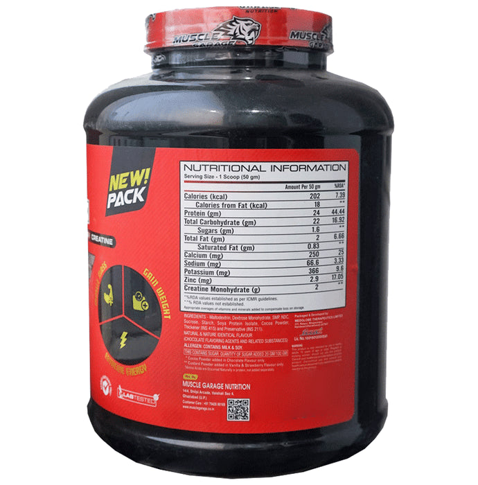 Muscle Garage Xtreme Mass Gainer Powder Chocolate