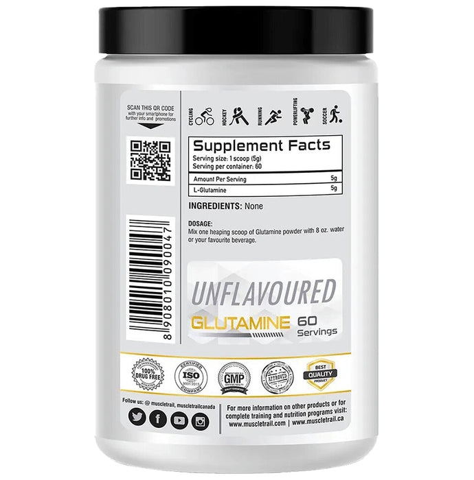Muscle Trail Essential Series Glutamine Powder Unflavored