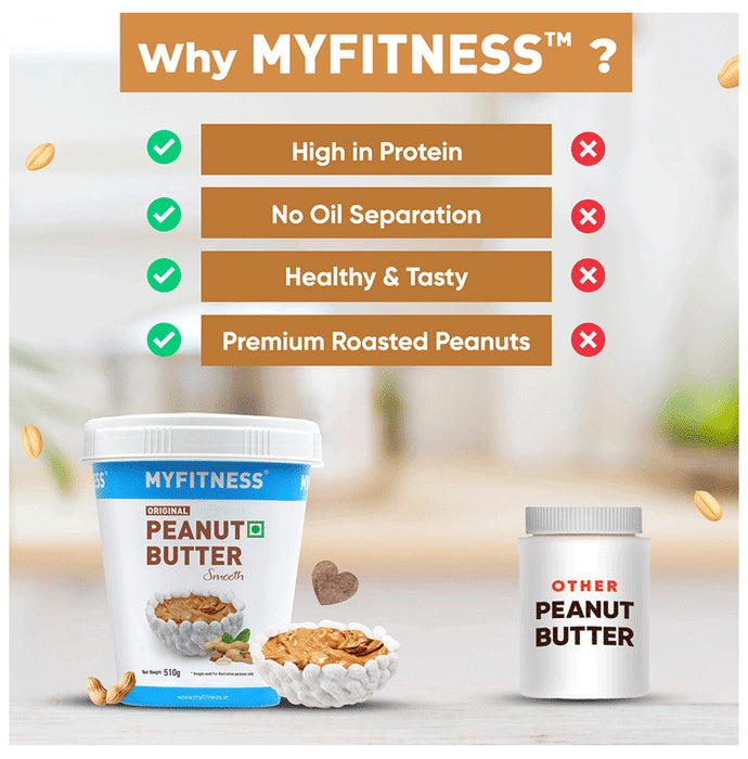 My Fitness Butter Peanut Original Smooth