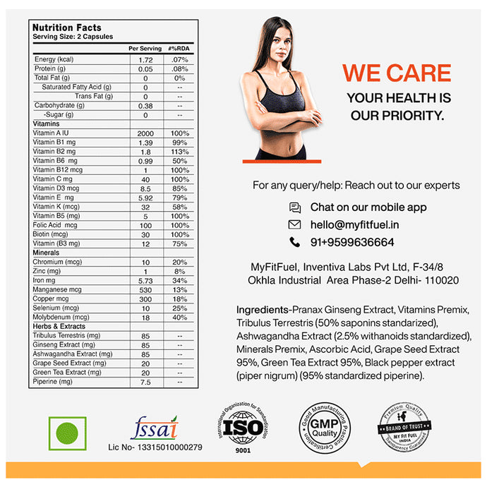 MyFitFuel Advance Men Daily Multivitamin Capsule
