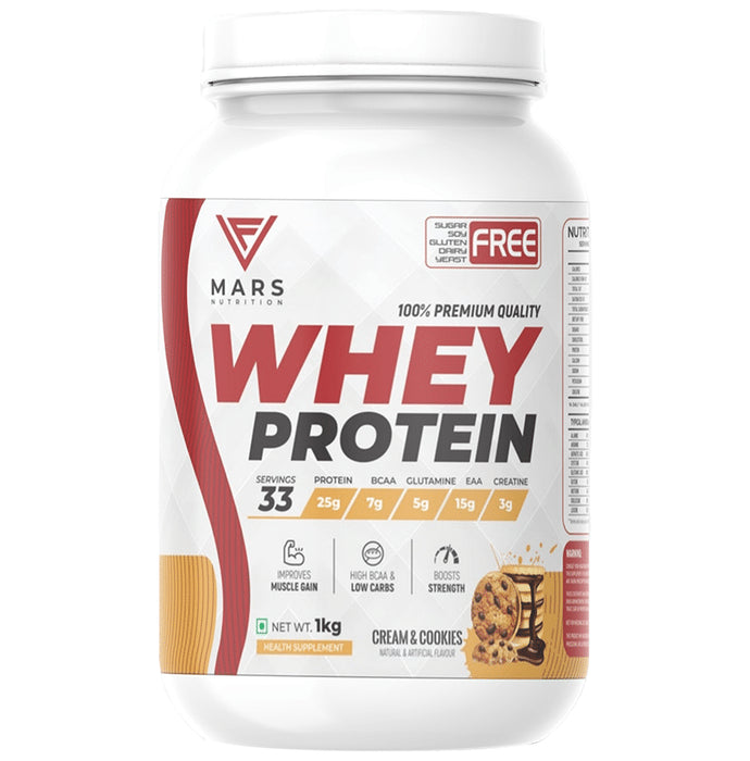 Mars Nutrition Whey Protein Cream and Cookies - Classic Derma