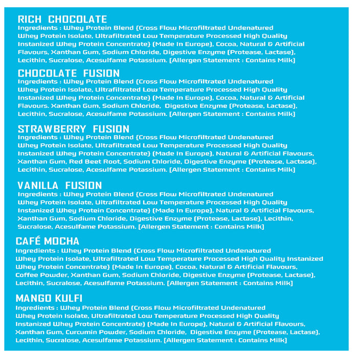 Myfitness 100% Whey-H2O Rich Chocolate