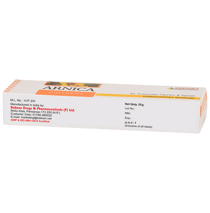 Bakson's Homeopathy Arnica Ointment