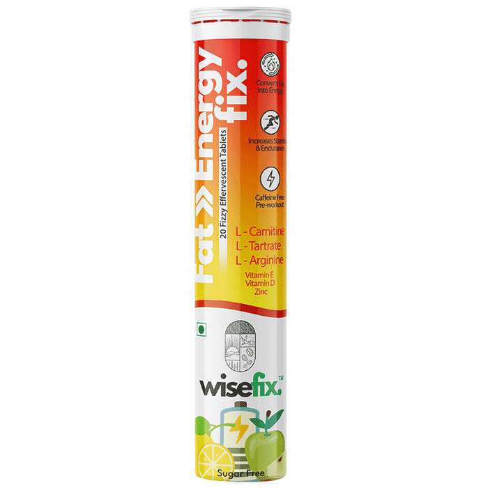Wisefix Fat to Energy Fix Effervescent Tablet Sugar Free - Classic Derma