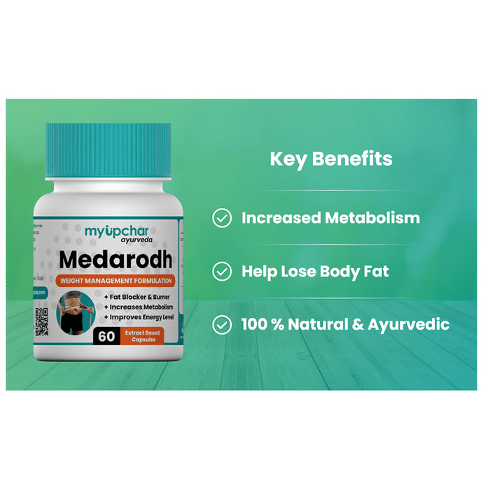 Myupchar Ayurveda Medarodh Extract Based Capsule