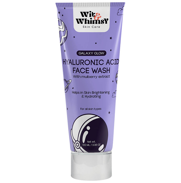 Wit and Whimsy Galaxy Glow Face Wash Hyaluronic Acid - Classic Derma
